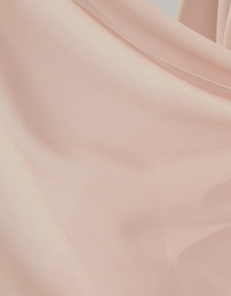 Chiffon Shawl - Shades of Light Pink