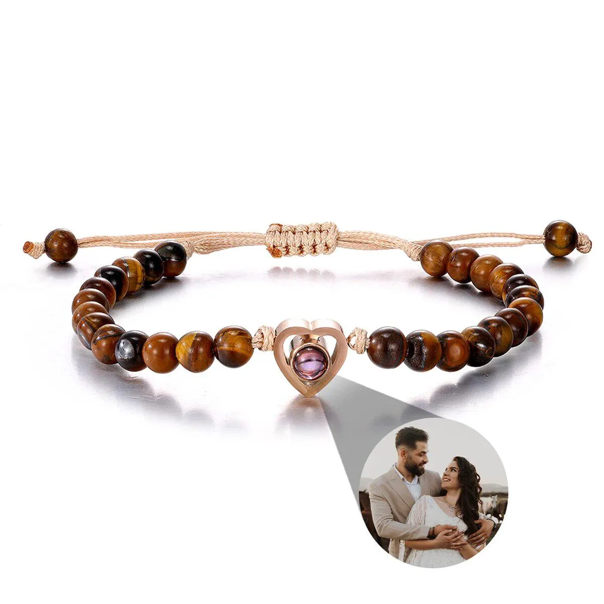 Custom Natural Stone Bracelet