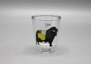 Himalayan Yak Printed Shot Glass