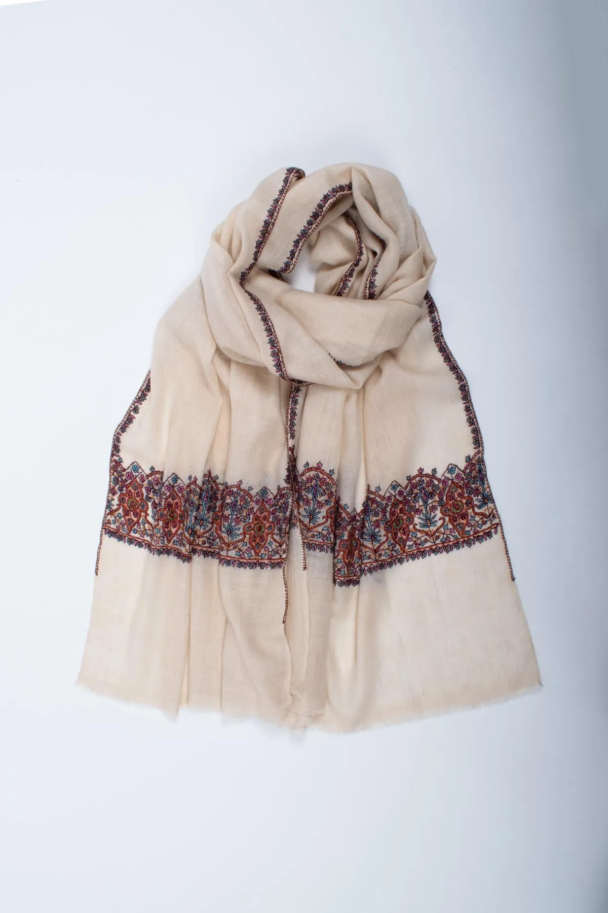 Ivory Palla Pashmina Scarf - GROSETTO