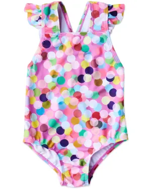 Kip & Co Confetti Pink One Piece Bathers