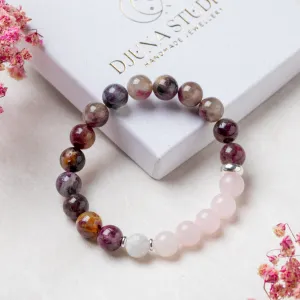 Pink Tourmaline Dreamweave Bracelet 8mm