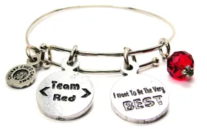 Pokémon Team Red - Valor I Wanna Be The Very Best Bangle Bracelet